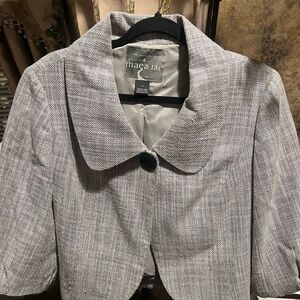 Mac & Jac Women's Gray Blazer